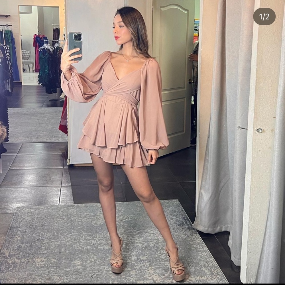 Ruffle romper